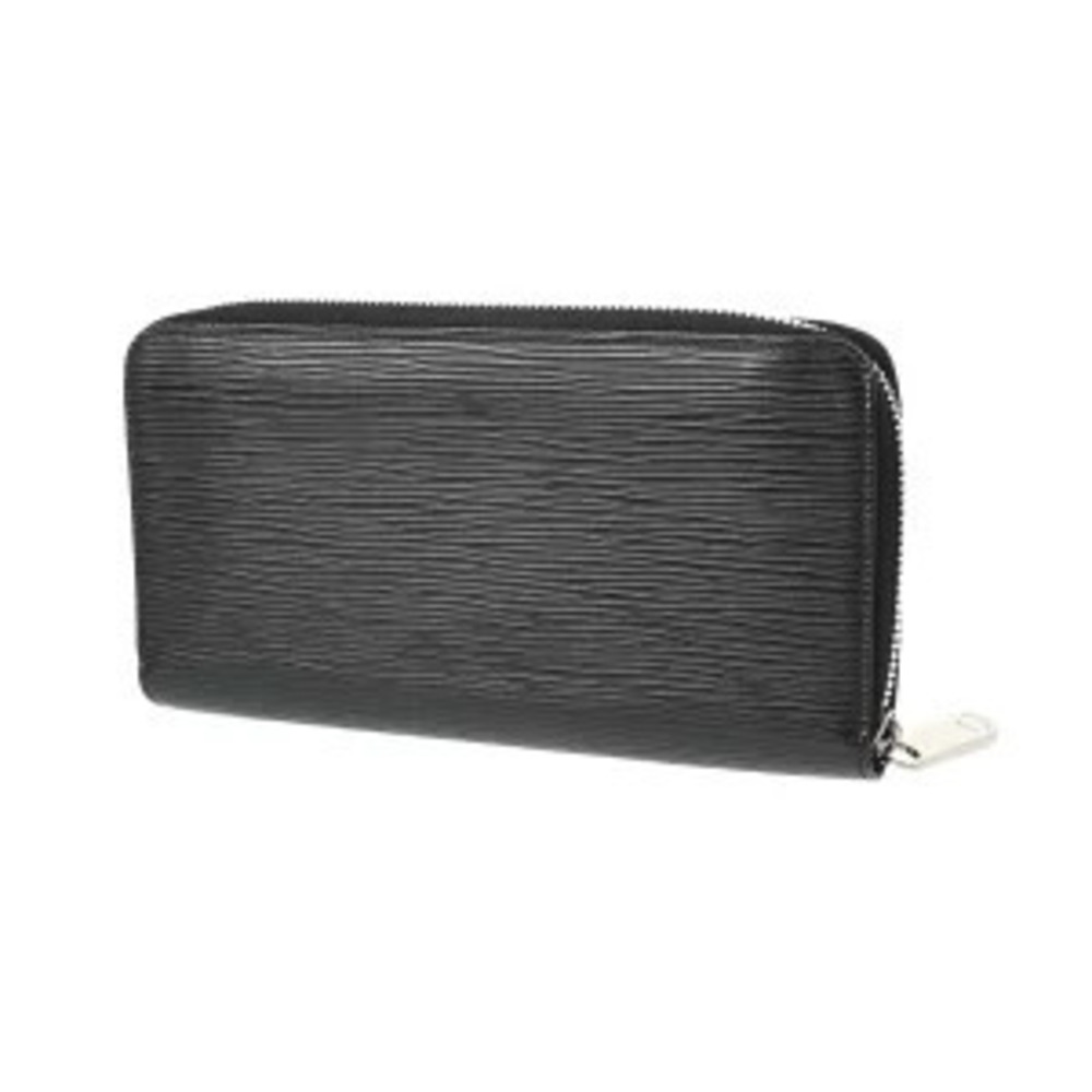 Louis Vuitton Black Zippy Noir Epi Long Leather Wallet
